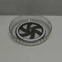 Small Acrylic Lazy Susan Organizer 8" Clear Turntable for Cabinet, Countertop, Bathroom 1 Tier Plastic Spinning Organizer, for Kitchen, Vanity, Pantry, Tabletop Storage organizador giratorio acrilico