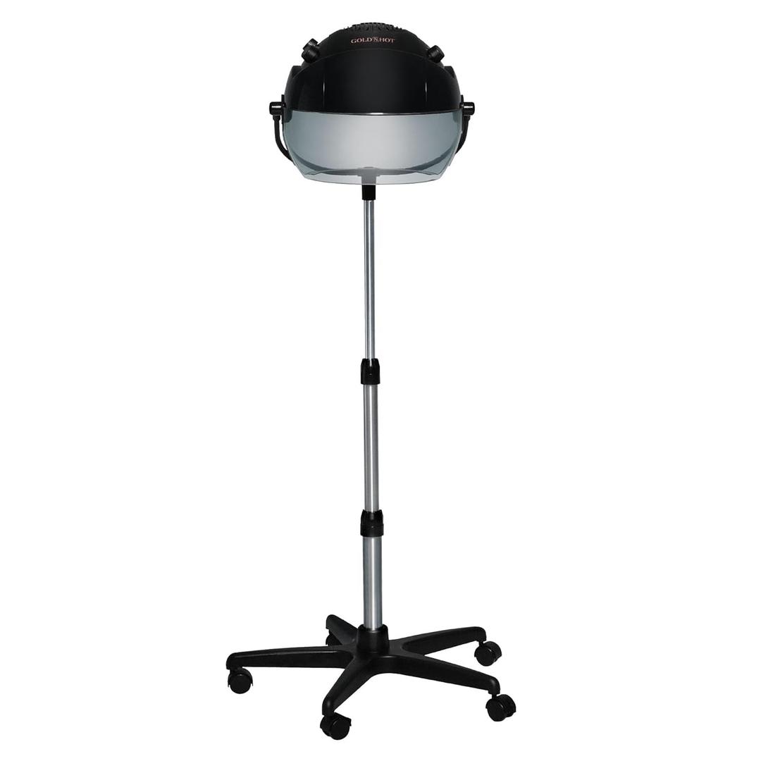 GOLD N HOT Ionic Stand Bonnet Dryer (Black 1.0)