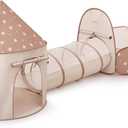 Sumbababy Kids Tent with Crawl Tunnel: Ball Pit for Toddlers - Ball Pit Tunnels for Young Children - Pop Up Baby and Toddler Tent for Indoor & Outdoor