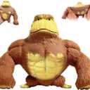 Stretchy Gorilla Fidget Toy, Stress Relieving Splat Monkey, Squishy Monkey Toy, Ideal Gifts for Kids, Birthday & Christmas