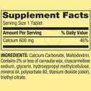 Spring Valley Calcium 600 mg, 100 Tablets | Calcium Supplement 600 mg | Calcium Supplement + STS Sticker.