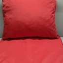 Red Outside chair and pillow cushions - Cushion size 23×23 inch , Pillow size 22x19inch
