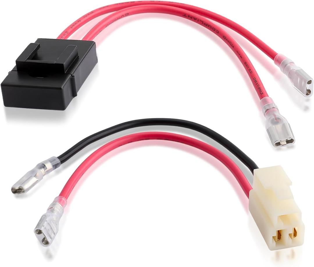 Harness Kit Compatible with Razor PR200 MX350 MX400 Battery Wire Harness for Pocket Mod Pocket Rocket PR200 v27+, MX350 V33+, MX400 V33+