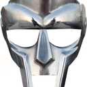 THE ANTIQUE HOUSE MF Doom Gladiator Mask, Mad-Villain, 18G Mild, Steel, Face Armour, Medieval Hand-Forged, Roman, Armor, Doom, Mask Halloween