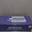 DONAMA Cervical Pillow for Neck and Shoulder,Contour Memory Foam Pillow,Ergonomic Neck Support Pillow for Side Back Stomach Sleepers with Pillowcase (Queen Size 24.8"Lx14.96"Wx5.51"H, Light Grey)