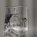 Asidrama 10 Pack Brushed Satin Nickel Kitchen Cabinet Knobs Cabinet Hardware Zinc Knobs for Dresser Drawers (Single Hole)