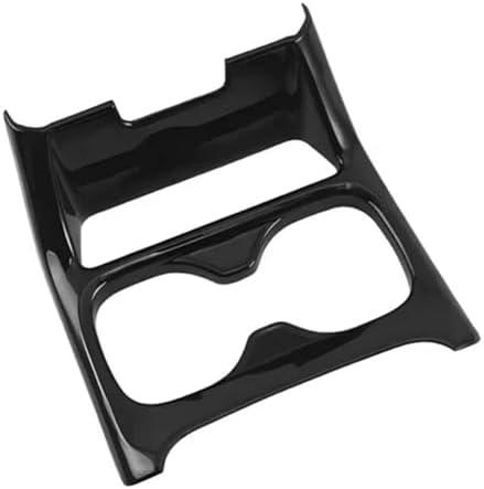 Fit for Honda CR-V CRV 6th 2023 2024 2025, Car Cup Holder Cover Frame Trim, ABS Console Panel Cup Holder Trim Cover, Easy to use