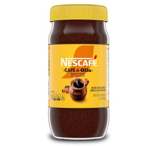 NESCAF Caf de Olla, Cinnamon Flavored Instant Coffee, 1 Jar (6.7 Oz) (Best By: 02/28/2026)