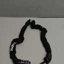 Sportneer Bike Lock: 5 Digit Combination High Security Anti Theft Bike Chain Lock - 3.2/3.6/4ft Heavy Duty Keyless Bicycle Lock for Bike, Motorcycle, Scooter, Door & Gate - 4/6mm Thick, Easy to Use (Black)