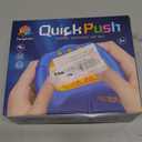 Pop Push Game Toy for Kids, Quick Fast Push Pop Puzzle Handheld Game Light up Fidget Toy 8-12, Bubble Sensory Toys Christmas Birthday Gifts for Kids Ages 3-12 (Blue)