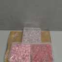 420PCS Cute Thumb Tacks for Cork Board, Heart Pink Red Transparent Push Pins