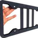 TACTILIAN Silicone Topo License Plate Frame | Scratchproof Topography License Plate Frame [2024] All Weather Proof License Plate Holder for Car | Topo Embossed Plate Frame for Auto Truck SUV