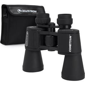 Celestron - Cometron 7x50 Astronomy Binoculars  Entry-Level for Stargazing and Comet Watching  Large 50mm Objective Lenses  Wide 6.6 Field of View  Multi-Coated Optics
