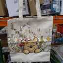 Best Friend Surprise Gifts for Women,Cute Double-Sided Canvas Tote Bag,Bestie Birthday Gifts for Women,Aesthetic Reusable Shoulder Tote Bag for Besties Shopping, Travel,Daily Use