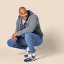 Amazon Essentials mens Relaxed Joggers Sweatpants, Fleece, Comfortable Fit (Blue)