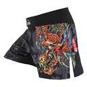 SUOTF MMA Shorts for Men Fight Shorts Men BJJ Boxing Trunks for Men Grappling SU0DK3 Small