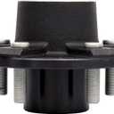 FKG Trailer Hub Spindle Kit 5 Bolt on 4.5 Inch 5-4.5" Bolt Circle Hub Fit for 3,500 lb. axles with 1-3/8 Inch to 1-1/16 Inch Tapered Spindles, Set of 2