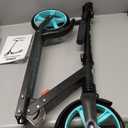 Kick Scooter for Ages 6+,Kid, Teens & Adults. Max Load 240 LBS. Foldable, Lightweight, 8IN Big Wheels for Kids, Teen and Adults, 4 Adjustable Levels. Bearing ABEC9, Aquas 