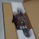 DJ Lights with Stand, 5 in 1 Party Bar Light Set with Rotating Ball, Strobe, UV, Colorful LED Par Light and Pattern, Sound Activated DJ Lighting System for Disco Stage Gig Band Wedding