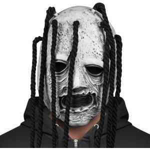 Zadin Rock Star Mask, Knot Mask, Fans Authentic Halloween Cosplay Costume, Heavy Metal Horror Performer Masks (Dark Rocker-Style Shadowcaster)