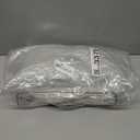 VOSAREA High Precision Blackout Curtains for Home Elegant Sheer Window Drapes for Living Room and Bedroom Easy to Maintain Stylish Design (Light Grey)