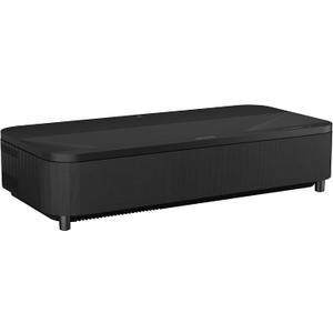 Epson EpiqVision Ultra LS800 Ultra Short Throw 3-Chip 3LCD Smart Streaming Laser Projector, 4,000 Lumens, 4K PRO-UHD, HDR, 150" Class, Android TV, 2.1ch Yamaha Built-in Speakers - Black