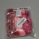 Tegeme 36 Pcs Valentine Felt Heart Hanging Ornaments Pink Rose Red Heart Shaped Ornaments for Valentine Wedding Anniversary Decor Party Supplies