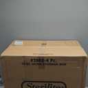 Sterilite 4 Pack Ultra Latching Box, Storage Bins with Lids, Clear Plastic, 70 Quart - Heavy-Duty Organizing Containers for Closet, Bathroom, and Office