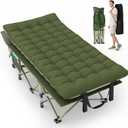Suteck 32" XXL Folding Camping Cot, 900LBS Heavy Duty Sleeping Cots
