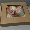 Lookein Artificial Flowers for DIY Wedding Decoration Bridal Bouquet Table Centerpieces Flower Garland Flower Arrangement, Exquisite Terracotta (11" x 10" x 2.25")