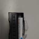 QIBOX Anti-Theft Video Doorbell Mount Compatible with Ring/Blink Video Doorbell 4/3/3 Plus/2/1/(2020 Release), Adjustable No-Drill Mounting Bracket Wedge Adapter Holder Accessories (Black)