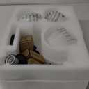 3-Light Modern Black Semi Flush Mount Ceiling Light Clear Glass Globe Ceiling Lights Mid Century Black Chandelier 3 Light Sputnik Ceilings Lights Fixture for Bedroom Hallway Entryway