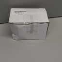 4 Pack Acrylic Qtip Holder Dispenser for Cotton Swabs, Balls, Pads, Floss Picks- Small Clear Plastic Canister Apothecary Jar Set, Bathroom Essentials Accessories Decor, Vanity Makeup Storage Organizer