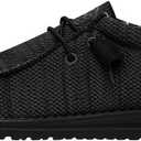 Hey Dude Men's Wally Sox (9, Jet Black)
