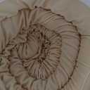 Foam Ball Pit for Toddlers, 35 Inch Baby Ball Pit Soft Round and Easy to Set or Clean, Baby Playpen Ball Pool is Ideal Gift for Kids-Balls NOT Included (Peach, beige)