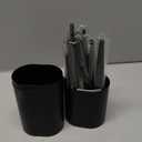 BS-MALL Makeup Brush Set 18 Pcs Premium Synthetic Foundation Powder Concealers Eye shadows Blush Makeup Brushes with black case (C-Black