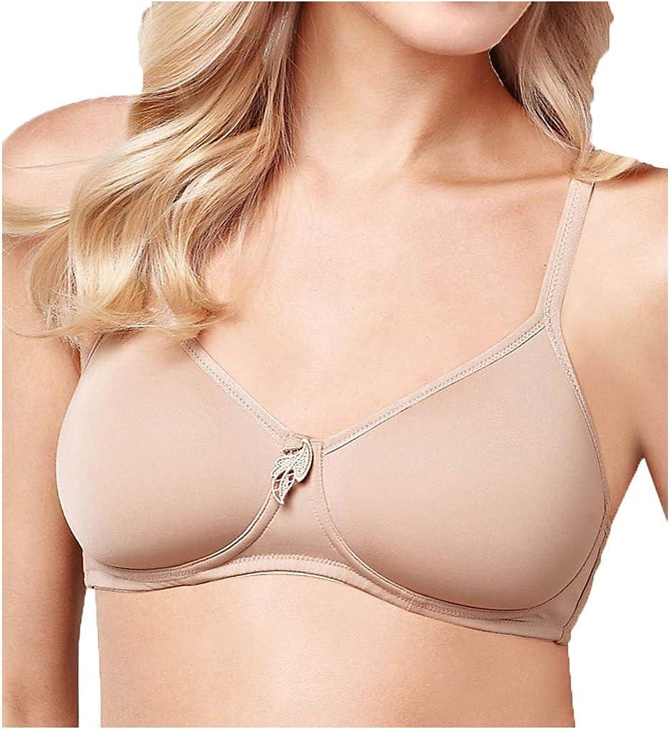 Amoena Women's Lara Seamless Molded-Cup Wire-Free Bra ((38) 38C, Nude)