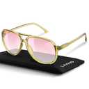 livho Trendy Polarized Aviator Sunglasses Women Men, Retro Sun Glasses for Women Men 2025, Oversized UV Protection Shades