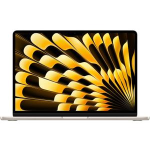 Apple 2026 MacBook Air 13-inch Laptop with M5 chip: Built for AI, 13.6-inch Liquid Retina Display, 16GB Unified Memory, 512GB SSD, 12MP Center Stage Camera, Touch ID, Wi-Fi 7; Starlight