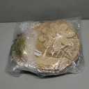 Xuhal 15 Pcs Boho Wall Basket Decor Handcrafted Seagrass Woven Wall Basket Rustic Round Woven Hanging Art for Home Farmhouse Kitchen Table Living Room(Mixed Colors Style)