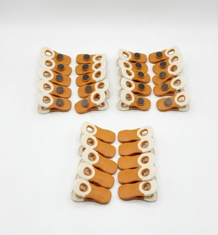 Phantom Chef Magnetic Bag Clips,3 Pack