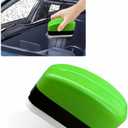 ZIMISI Automotive Oil Film Cleaning Brush, Clear Vision Car Glass Cleaner Prevent Rain and Fog, Reusable Windshield Cleaner Tool, Oil Film Cleaning Brush for Car Windows (1PC)