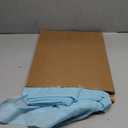 Aiyufeng 2 Pack: Basic Sky Blue Sheer Curtain Drapes 84 Inch Length 2 Panels for Living Room, Light Filtering Voile Drapes for Bedroom, Patio, Sliding Door, Each 40" W x 84" L