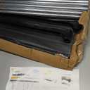 SeyFi Free Standing Shoe Cabinet, 4 Tier Shoe Organizer for Entryway Bathroom Living Room, Multi Tier Shoe Rack for 6-10 Pairs,Black,42x26x107cm