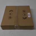 PATIKIL Drum Lamp Shades, 13"x13"x9" Linen Round Lamp Shade for Table Lamps Easy Assembly Lampshade for Table Lamps Floor Lamps Bedside, Beige