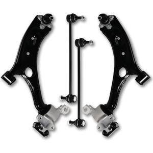 4Pcs Front Lower Control Arm with Ball Joint and Sway Bar Link Kit Compatible with 2017 2018 2019 2020 2021 2022 Honda CR-V, Replaces CMS601054 CMS601055 K750908