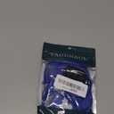 YAODHAOD Dog Shoes for Small Dogs, Puppy Dog Boots & Paw Protector for Winter Snowy Days, Anti-Slip Sole Dog Booties for Indoor Hardwood Floor 4PCS (Blue, Size: 7)