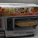 Ninja Digital Air Fryer & Toaster Oven | 8-in-1 Functionality | Flip-Up Design | XL Capacity | Air Fry Basket, Sheet Pan, Wire Rack & Crumb Tray | 1800 Watt | Silver | SP101
