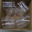 4 Pcs Bird Cage Feeder Plastic Cups Acrylic Feeding Bowl Anti- Splashing Water Food Feeder Box (for Bird Cage with Spring Door)