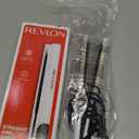 REVLON Crystal C + Ceramic Digital Hair Flat Iron | Long-Lasting Shine and Less Frizz, (1 in)